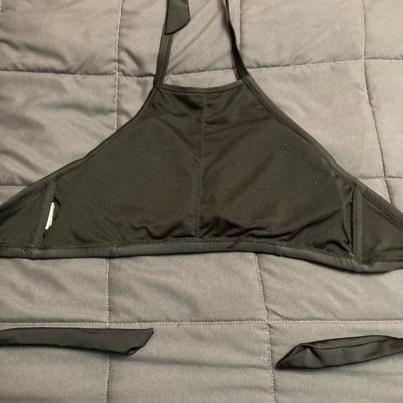 Halter High Neck Bikini Swim Top - Picture 8 of 14